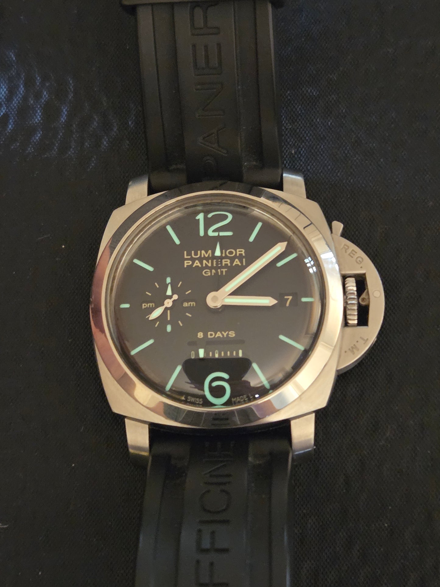 Panerai Luminor 1950 8 Days GMT PAM233 PAM00233 - Full Set 2016