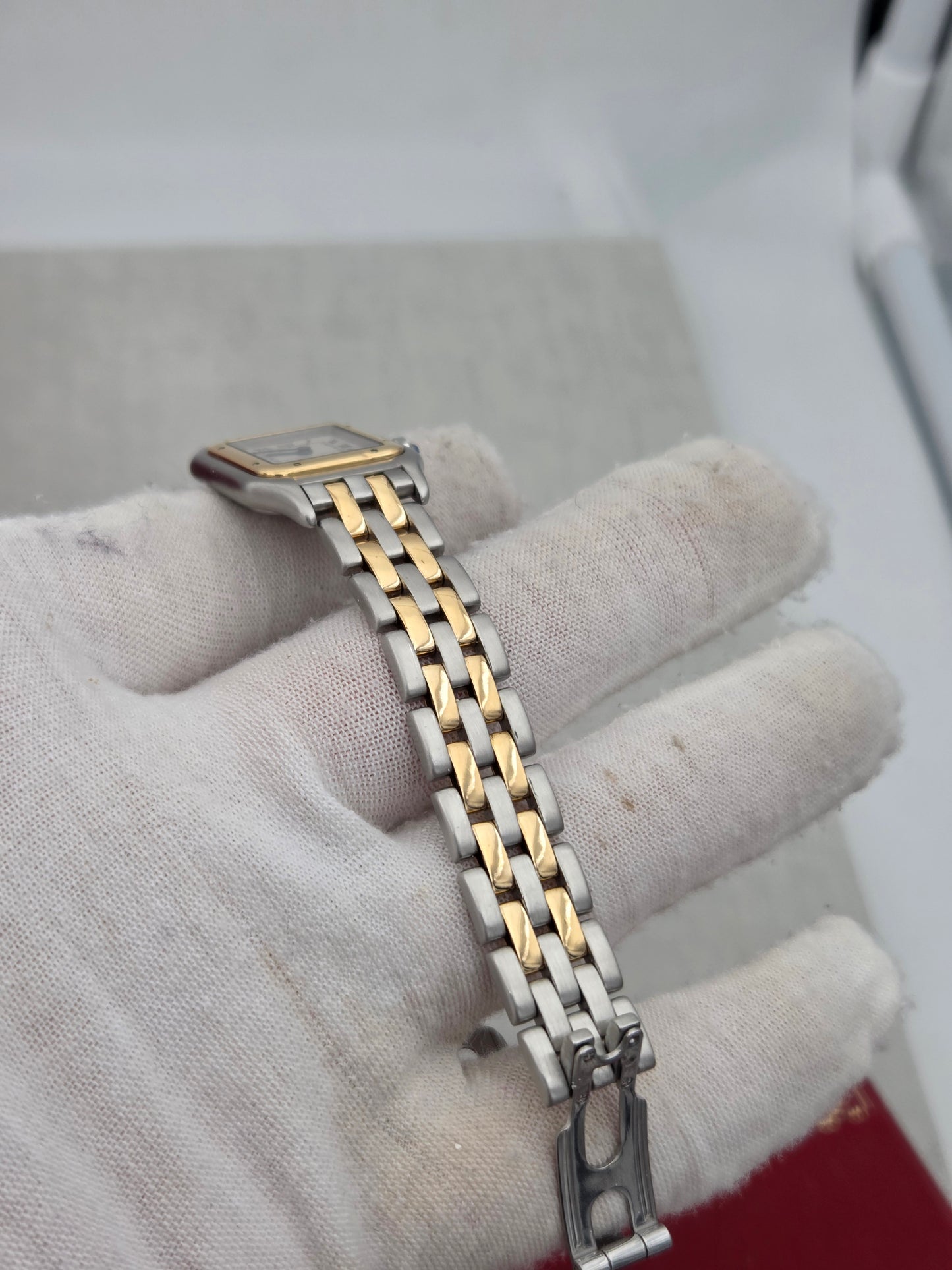 Cartier panthère small 2 rows gold 66921 similar to 112000r and 1120 etc