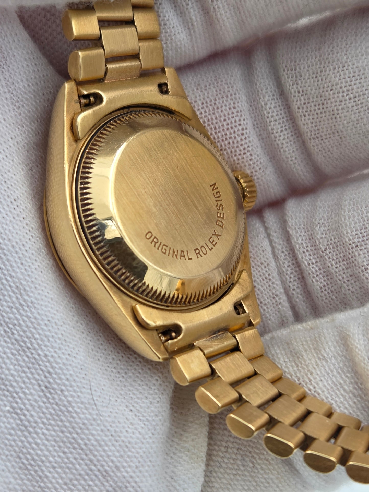 Rolex 69178 Datejust 18k gold president bracelet from 1988