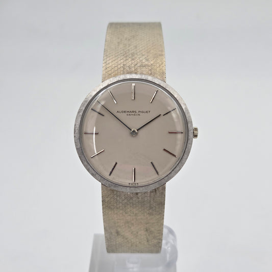 Audemars Piguet vintage disco volante white gold 34mm