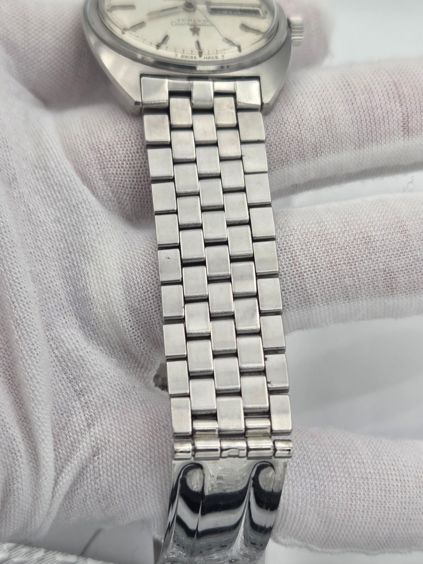 Omega Constellation C-Shape, Turler linen dial – Ref. 168.019 35mm x 40mm