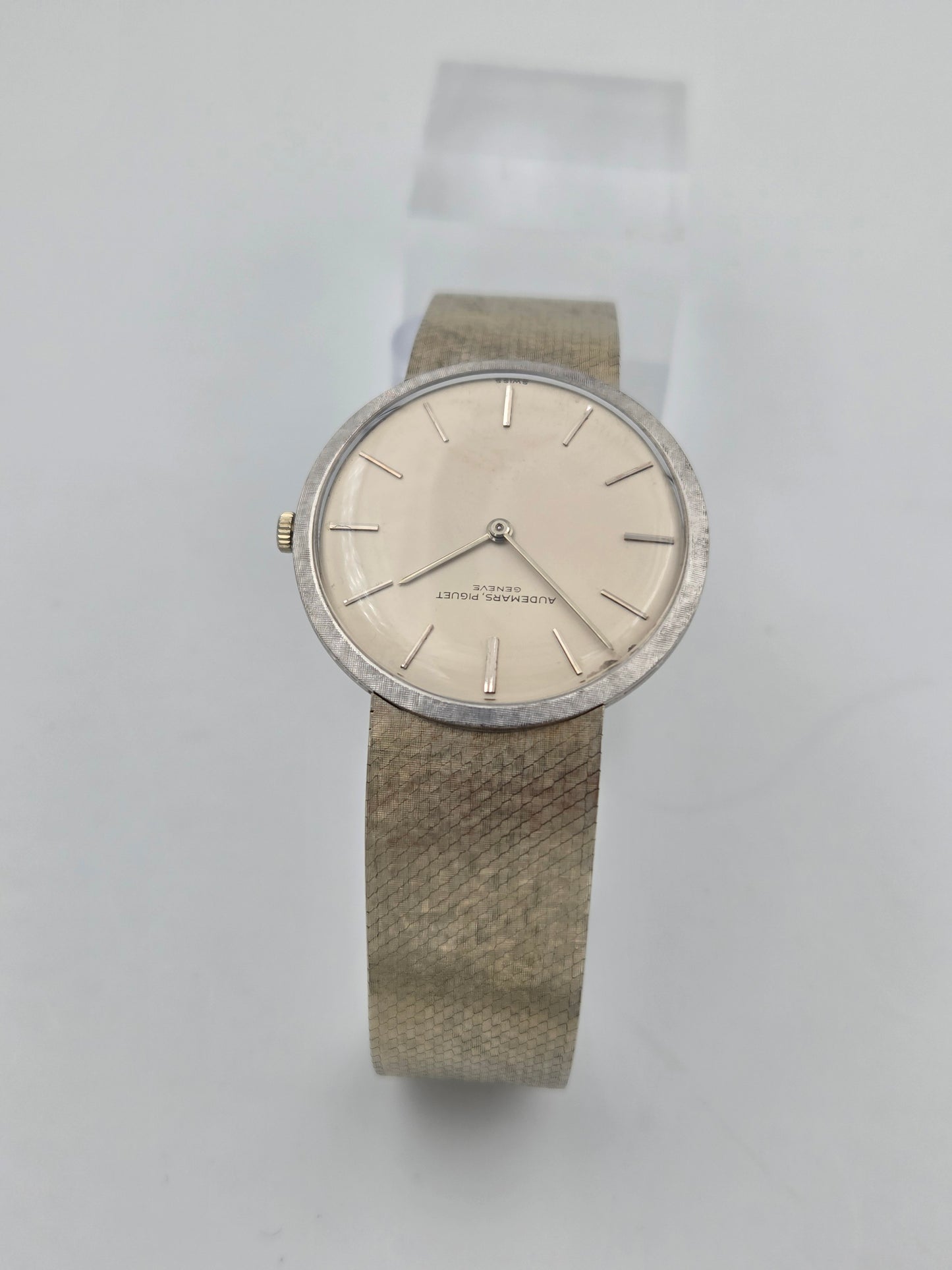 Audemars Piguet vintage disco volante white gold 34mm