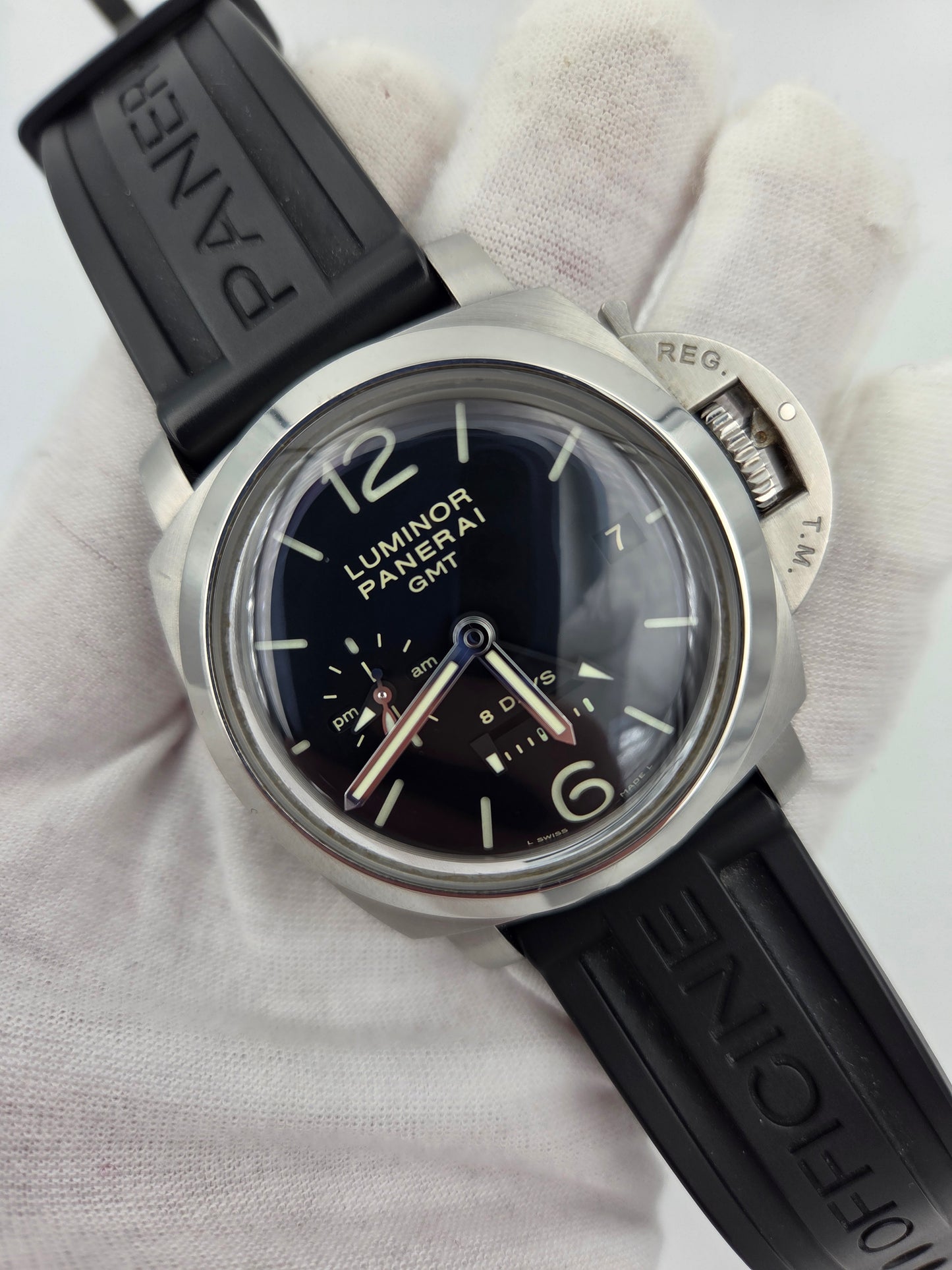 Panerai Luminor 1950 8 Days GMT PAM233 PAM00233 - Full Set 2016