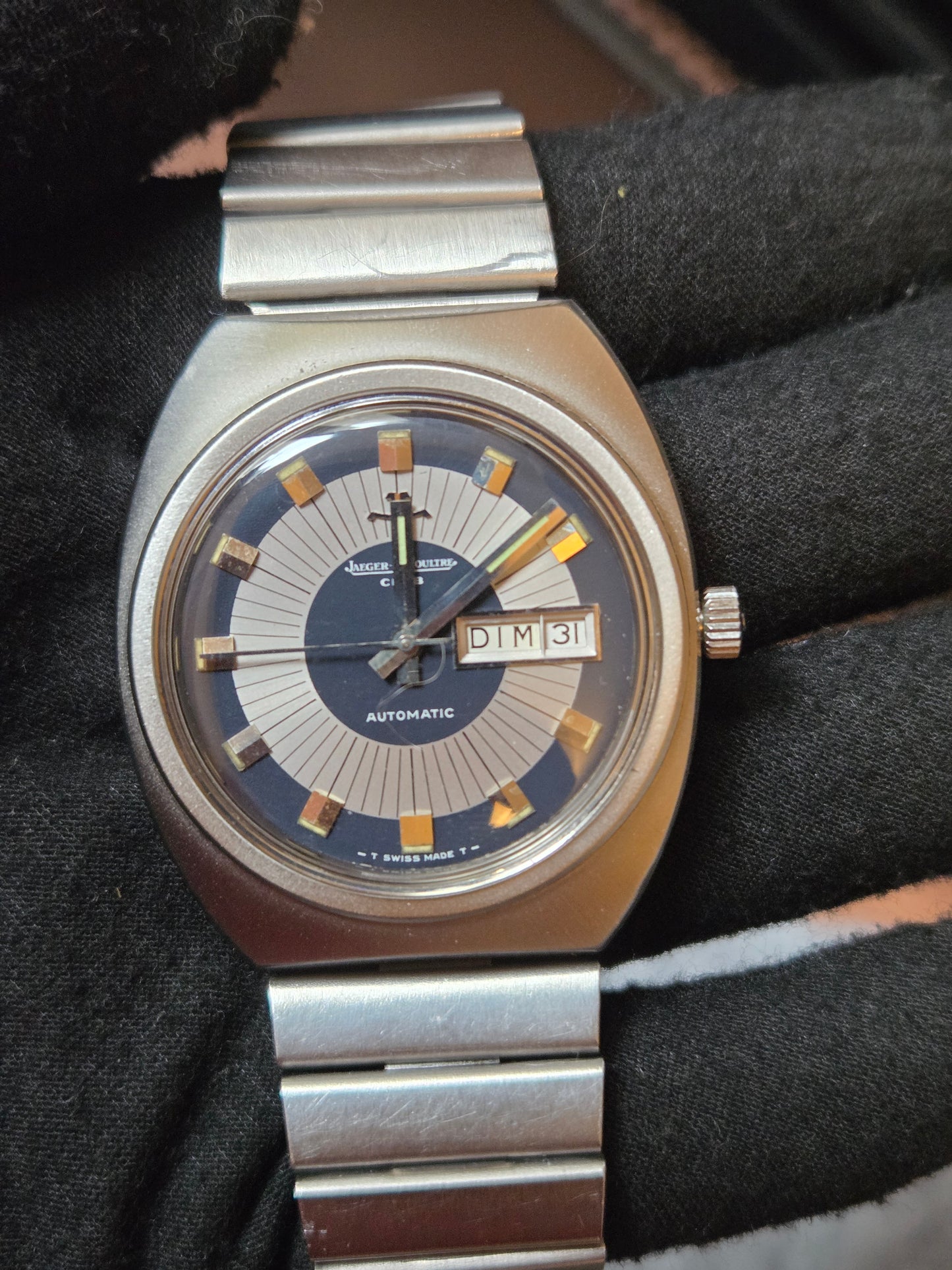 Jaeger lecoultre club tuxedo dial E300505 E0300505