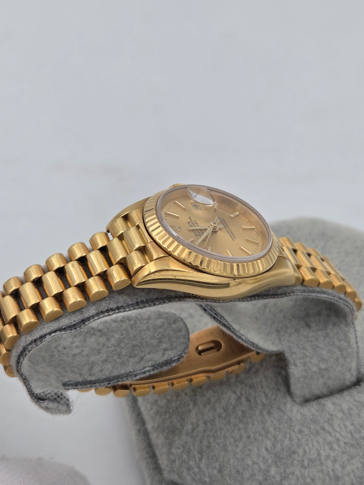 Rolex 69178 Datejust 18k gold president bracelet from 1988