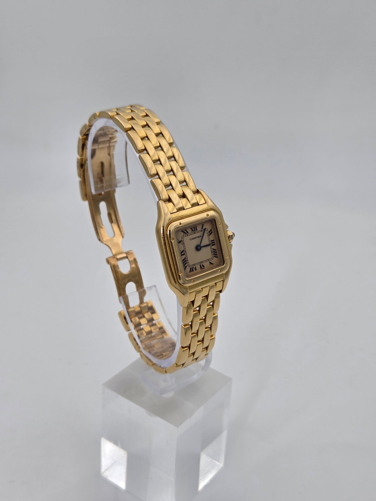 Cartier panthère 25mm gold 18k quartz reference 8057917