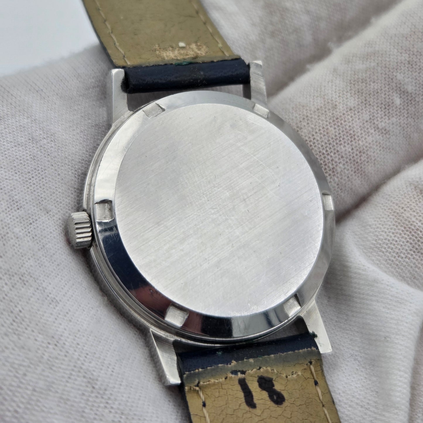 Omega 166.0163 geneve 35mm automatic blue dial