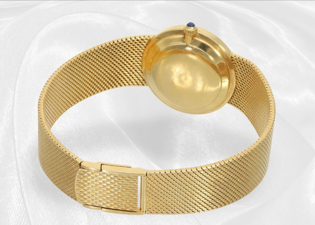 Chopard lapis 18k gold 25mm