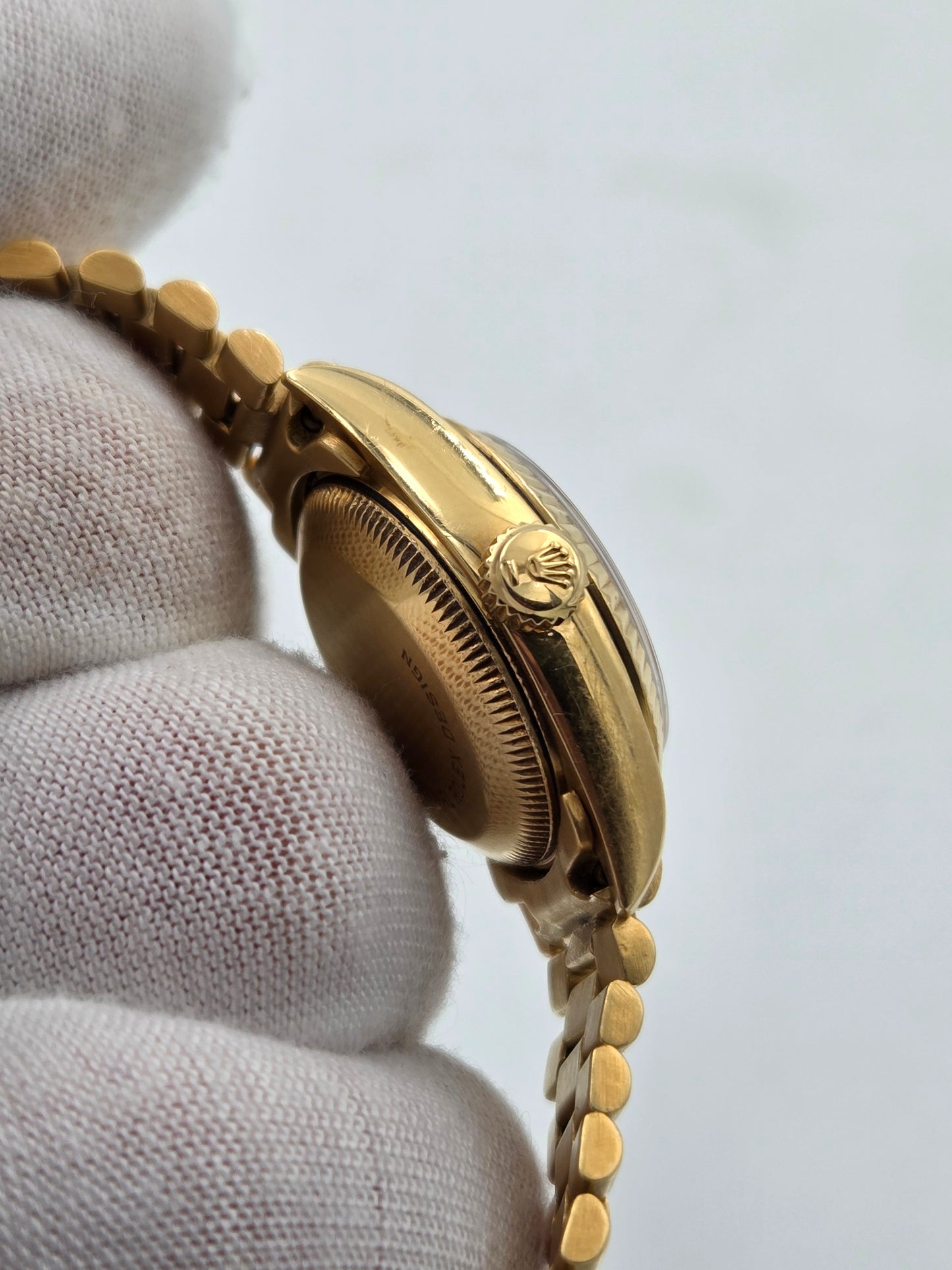 Rolex 69178 Datejust 18k gold president bracelet from 1988