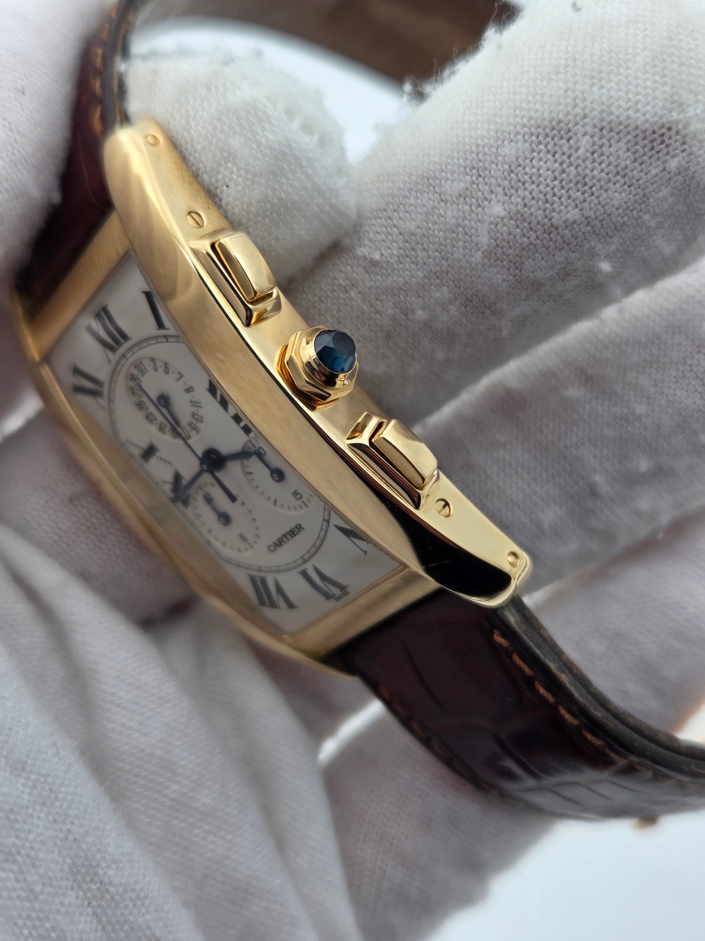 Cartier tank américaine chronoreflex chronograph ref 1730