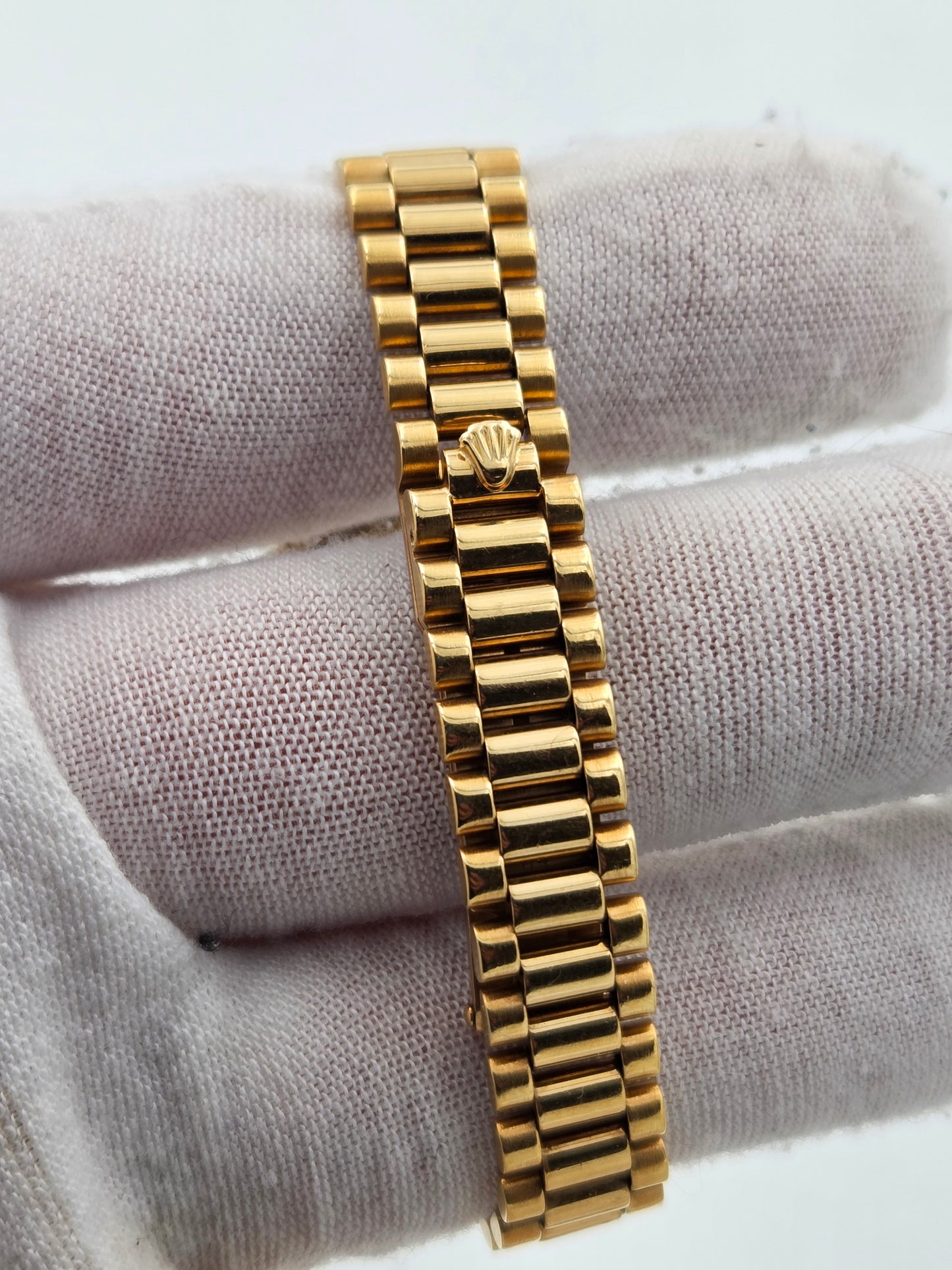 Rolex 69178 Datejust 18k gold president bracelet from 1988