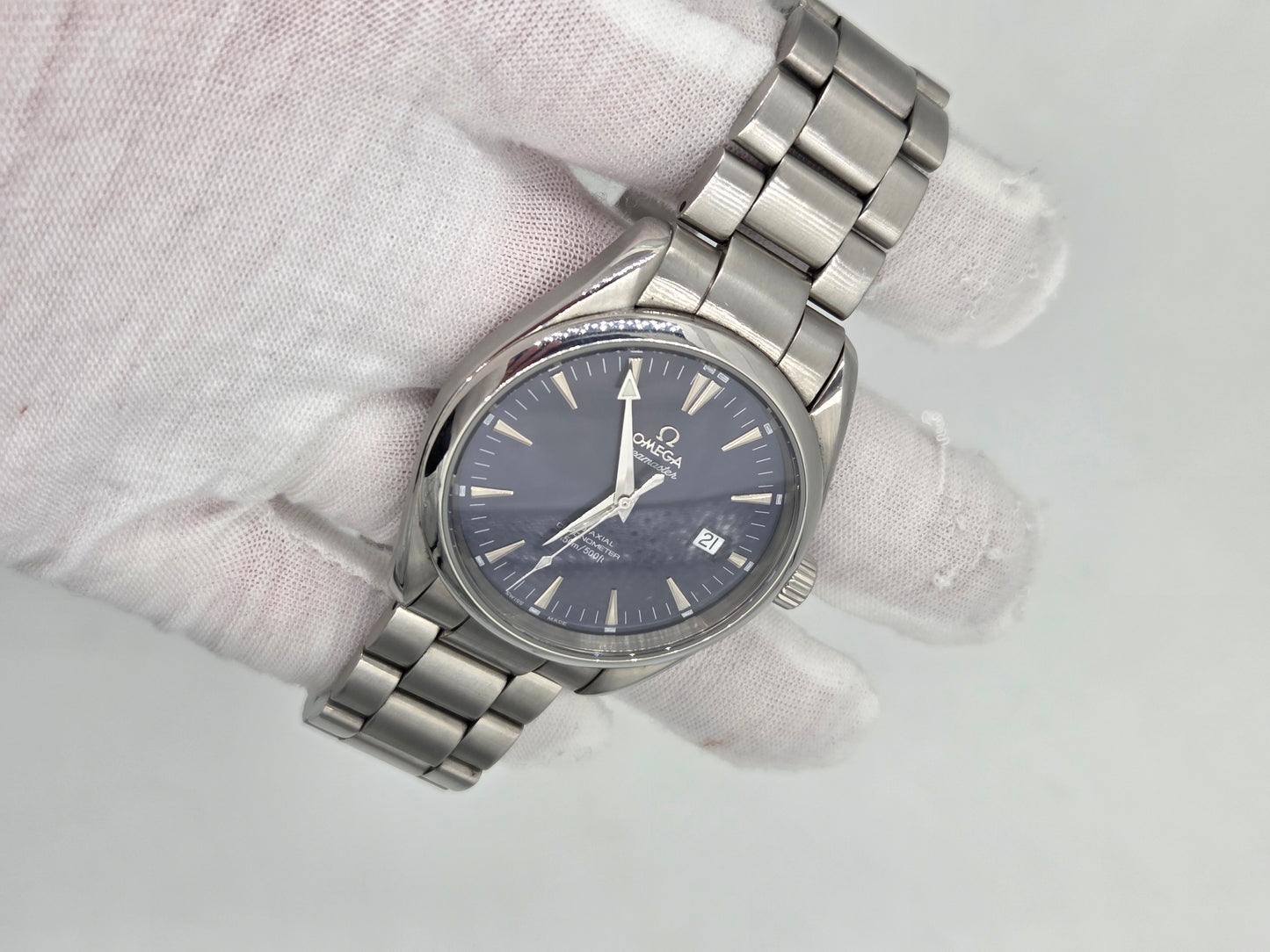 Omega aqua terra 39mm 2503.80 blue