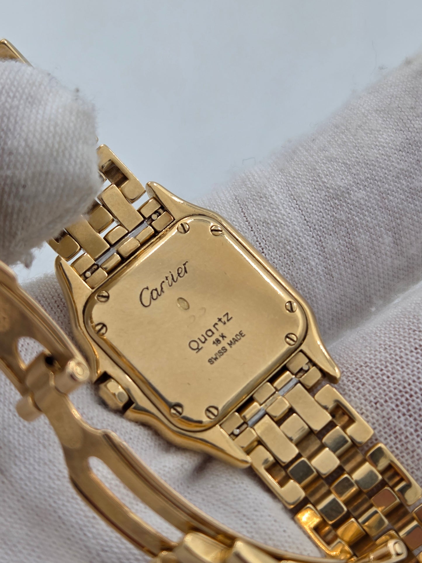 Cartier panthère small 18k gold full set ref 866919 8057915