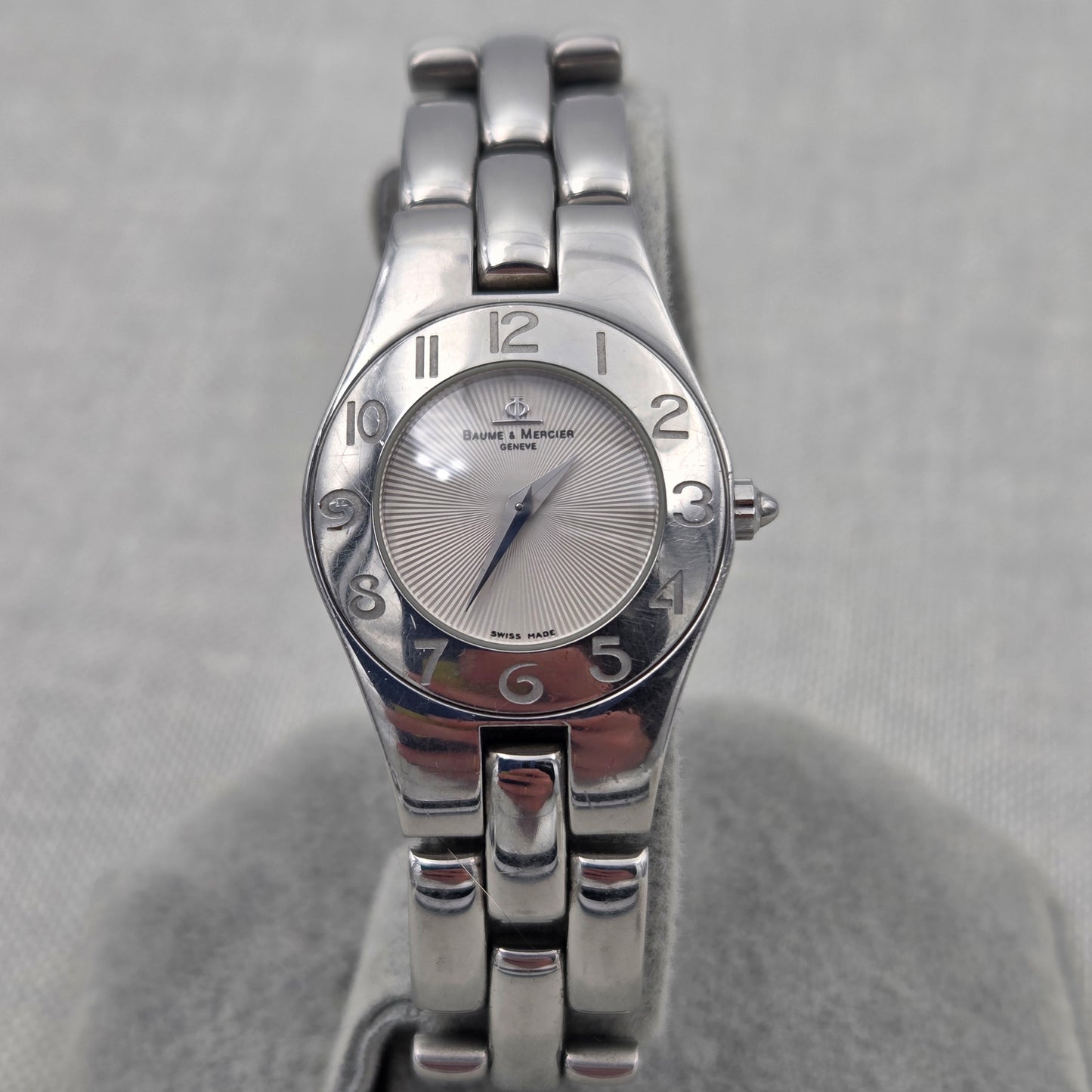 Baume & mercier linea 25mm quartz stainless steel 65305