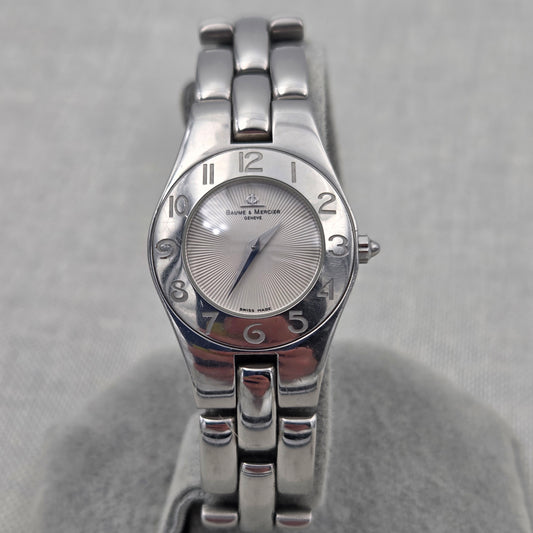 Baume & mercier linea 25mm quartz stainless steel 65305