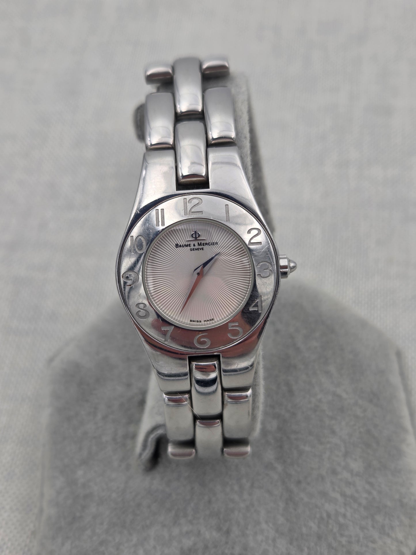 Baume & mercier linea 25mm quartz stainless steel 65305