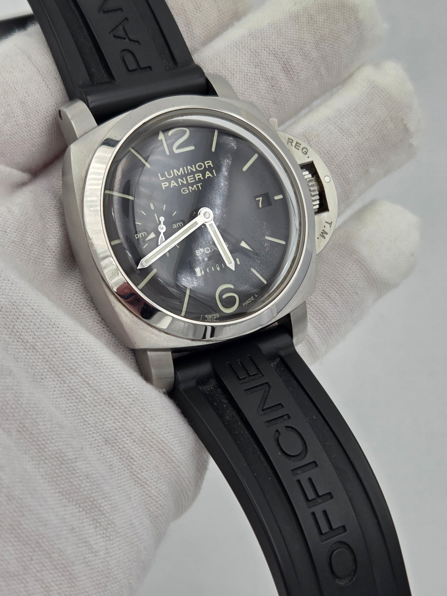 Panerai Luminor 1950 8 Days GMT PAM233 PAM00233 - Full Set 2016