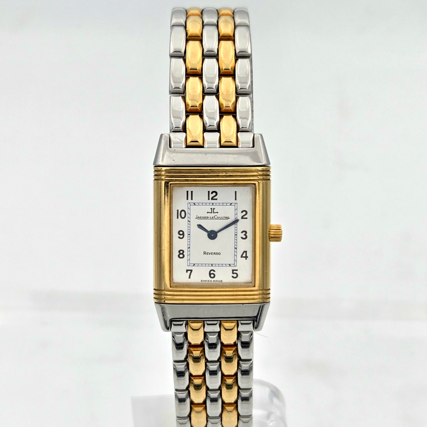 Jaeger-lecoultre Reverso gold and steel quartz 260.5.08