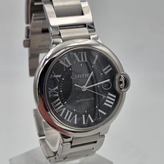 Cartier ballon bleu black dial 42mm 3765