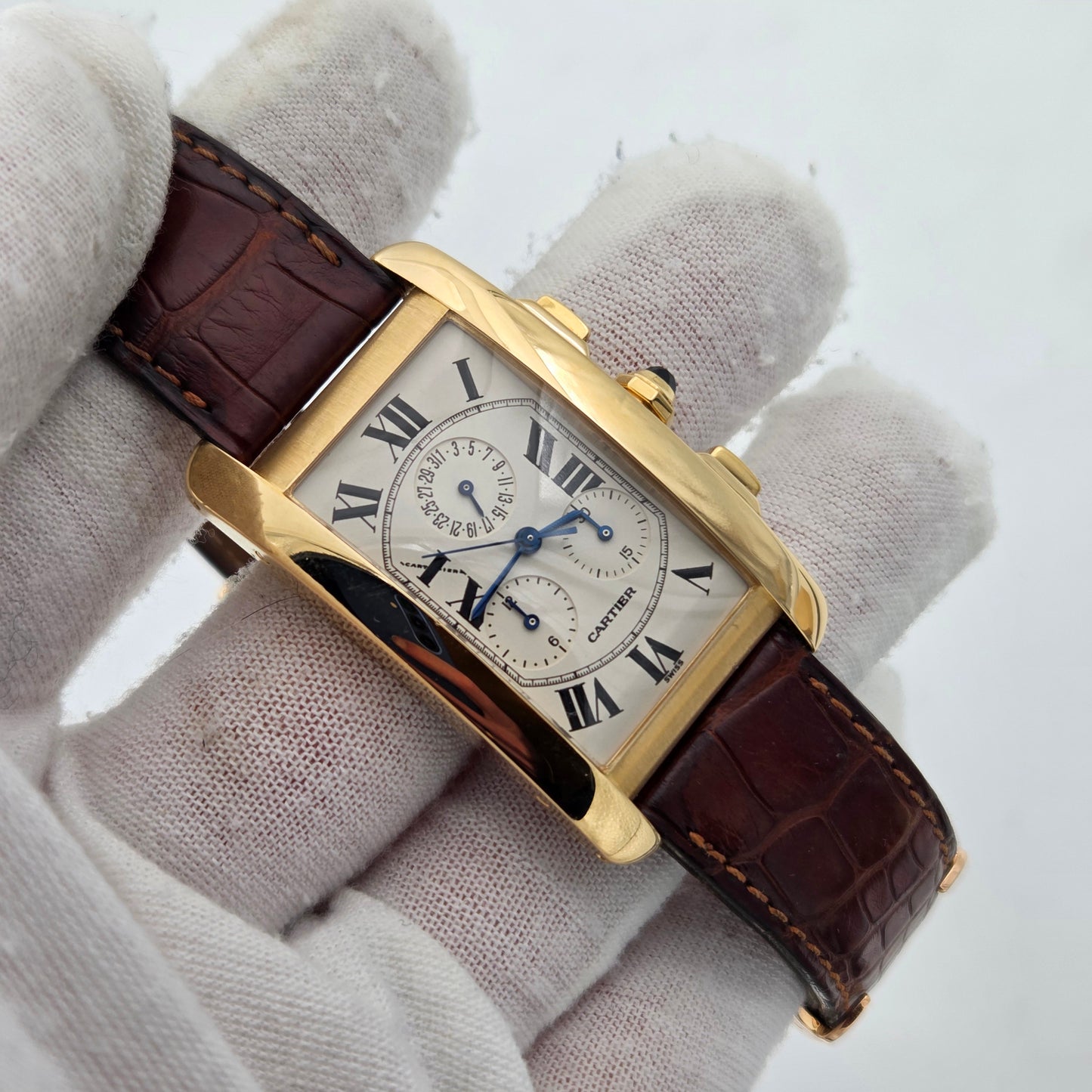 Cartier tank américaine chronoreflex chronograph ref 1730