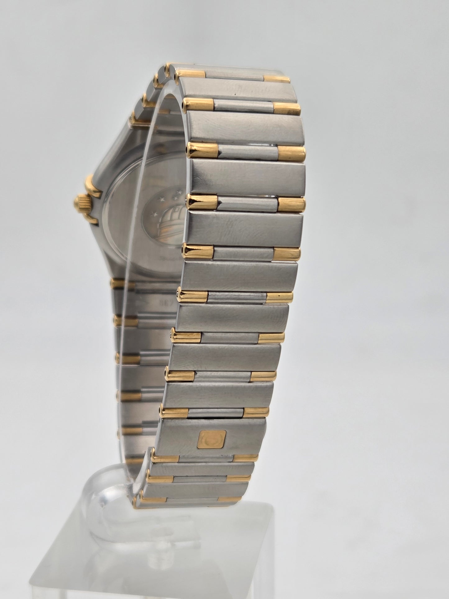 Omega Constellation Manhattan – Ref. 1312.30 33.5mm, Quartz, Steel & 18k Yellow Gold full set