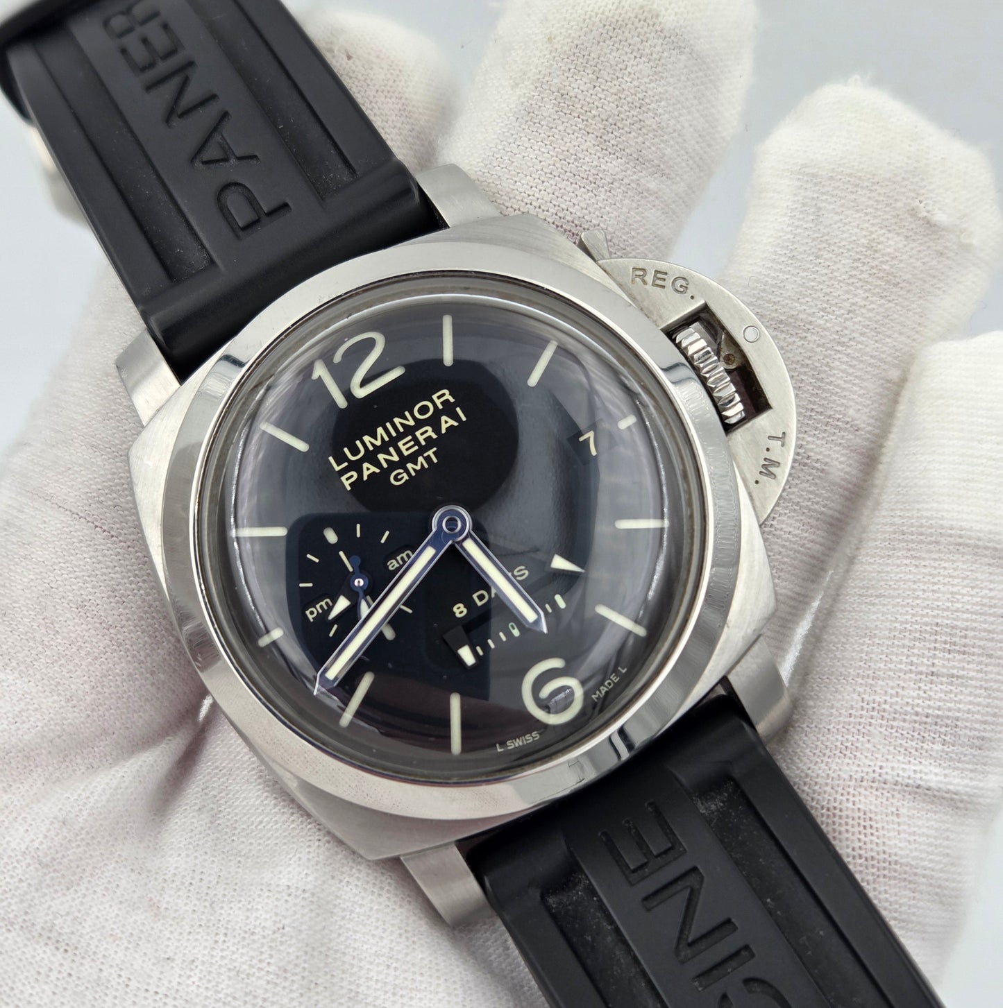 Panerai Luminor 1950 8 Days GMT PAM233 PAM00233 - Full Set 2016