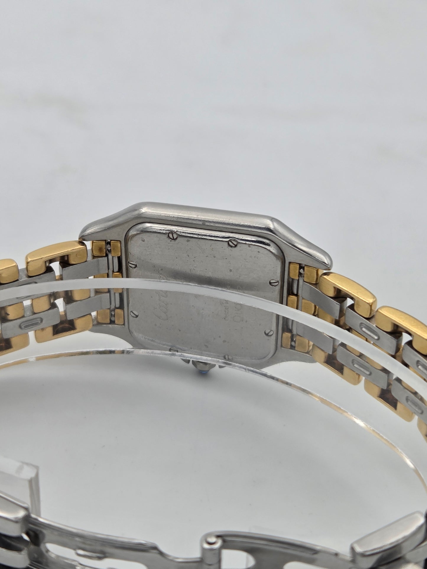 Cartier Panthère Medium 27mm, 3-Row Gold & Steel, Ref. 83949
