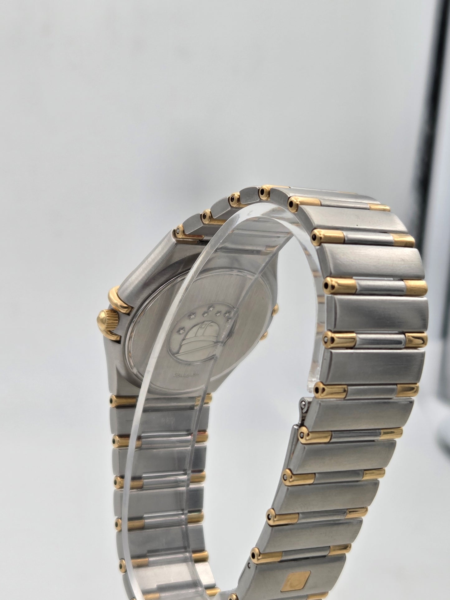 Omega Constellation Manhattan – Ref. 1312.30 33.5mm, Quartz, Steel & 18k Yellow Gold full set
