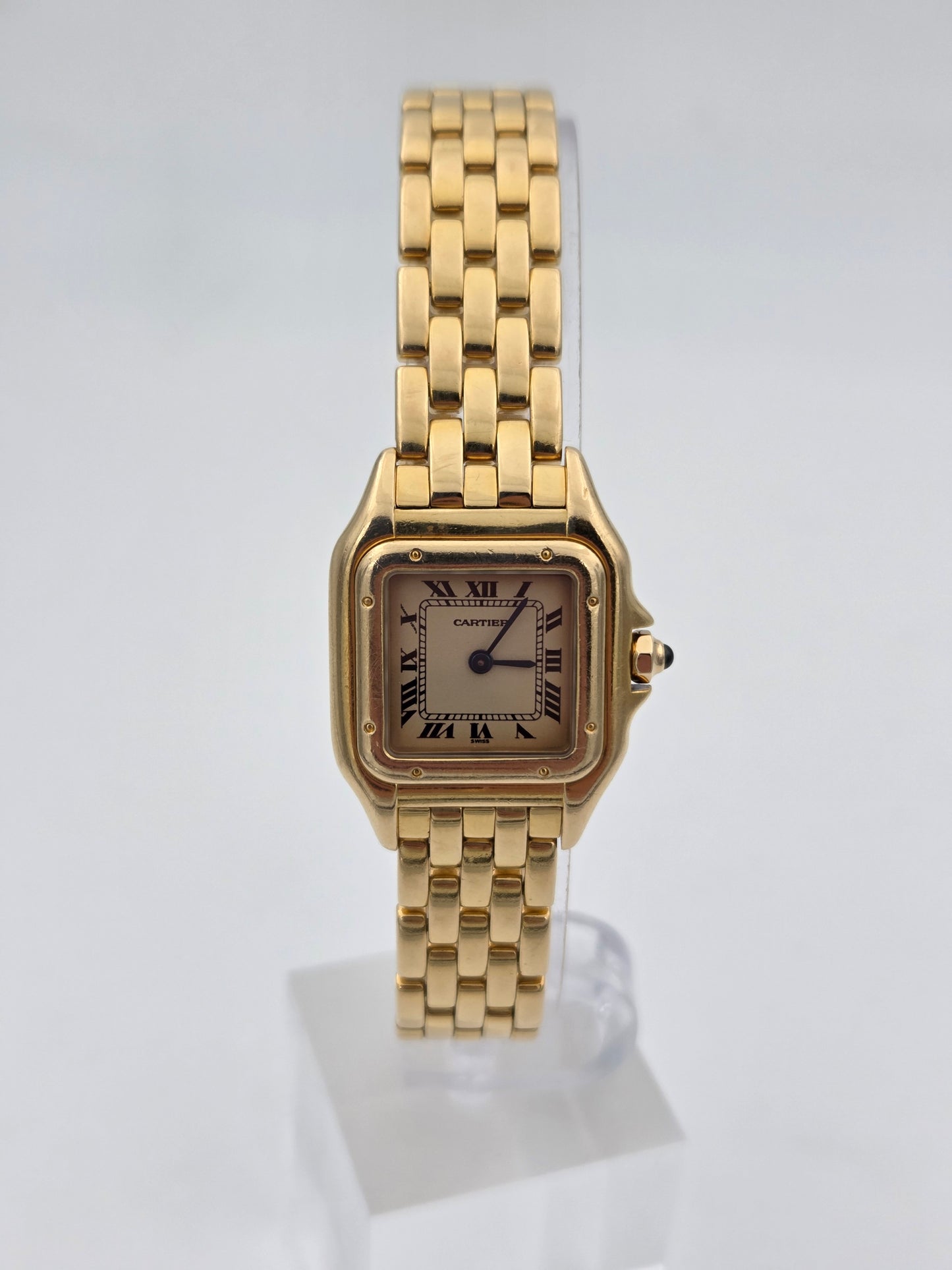 Cartier panthère 25mm gold 18k quartz reference 8057917