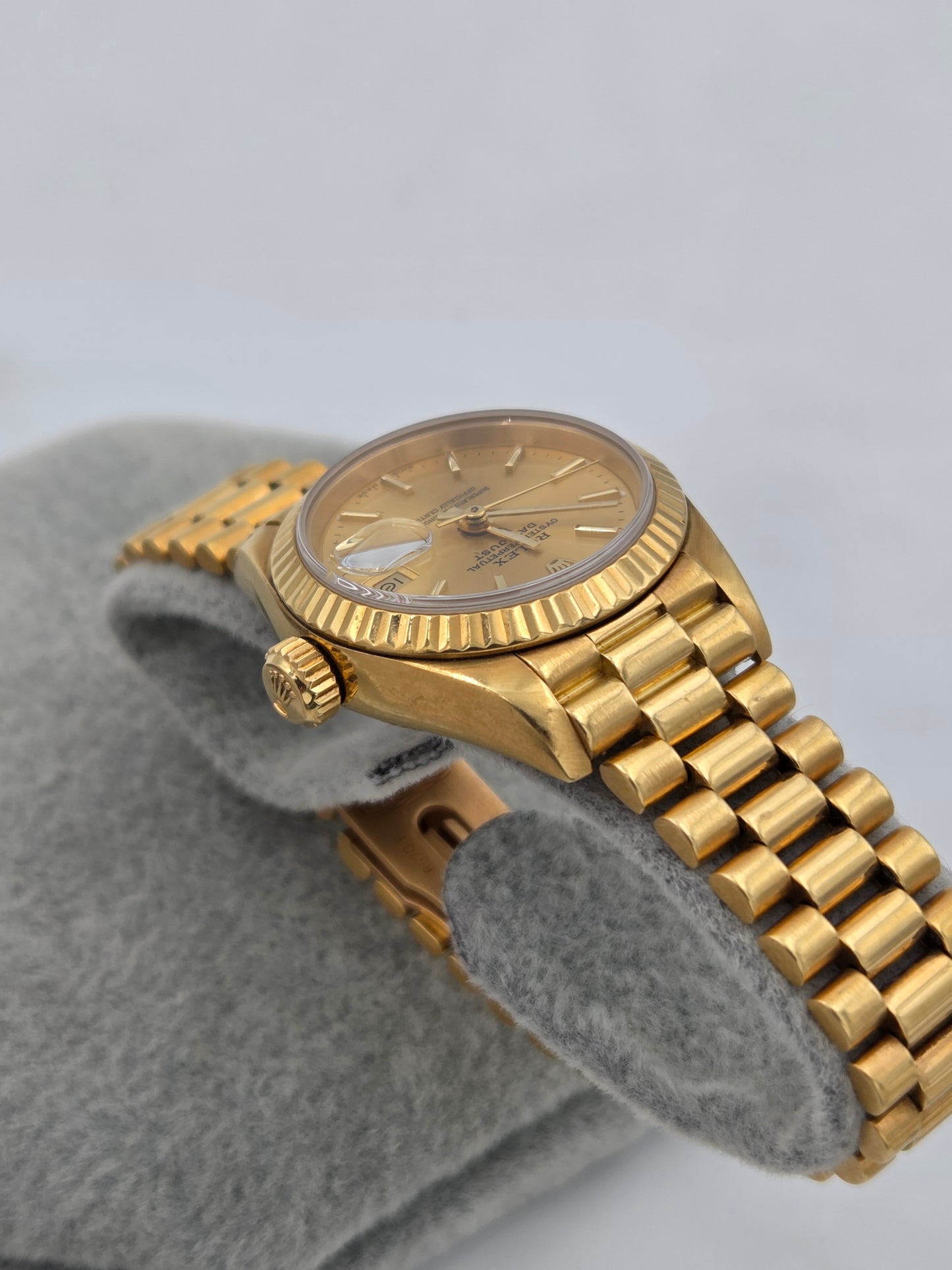 Rolex 69178 Datejust 18k gold president bracelet from 1988