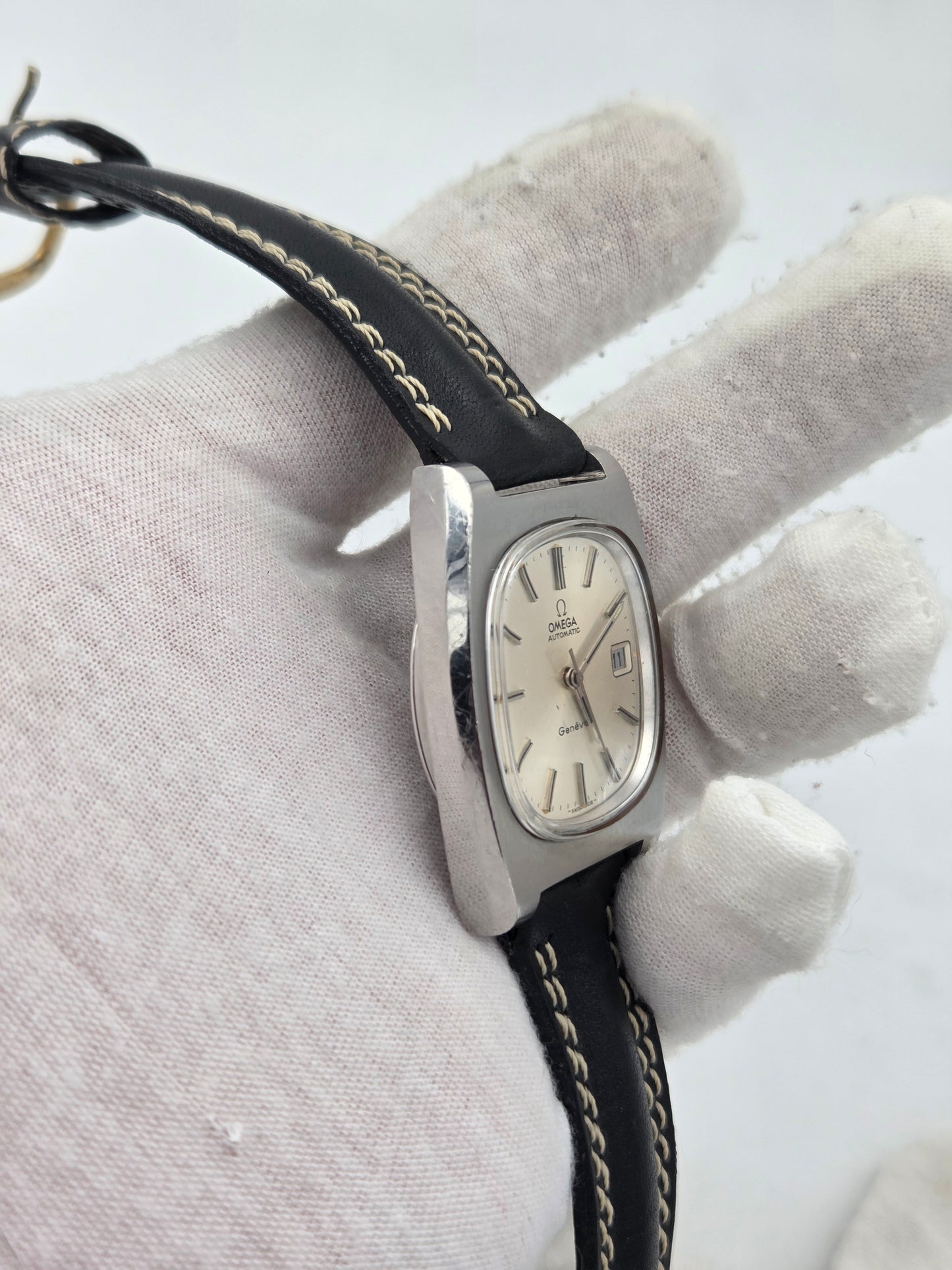 Omega Genève automatic TV ref 166.0190 quickset date