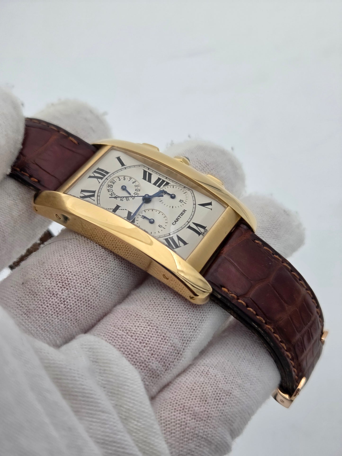 Cartier tank américaine chronoreflex chronograph ref 1730