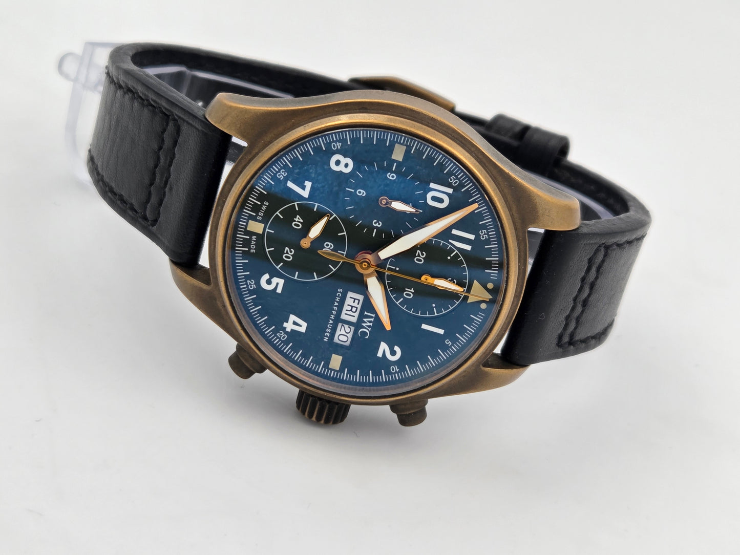 IWC pilot spitfire chronograph iw387902 full set