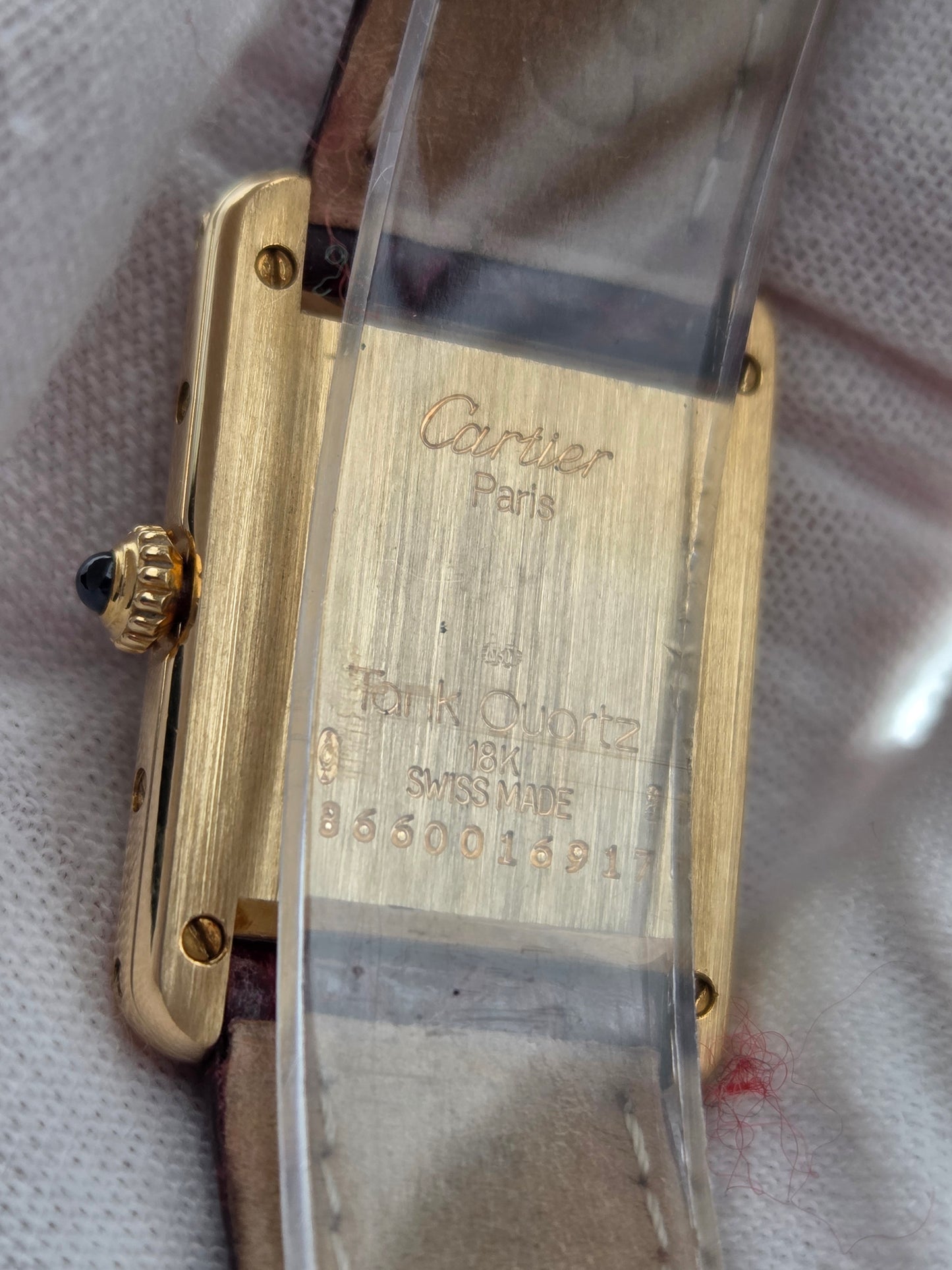 Cartier tank louis cartier 866001