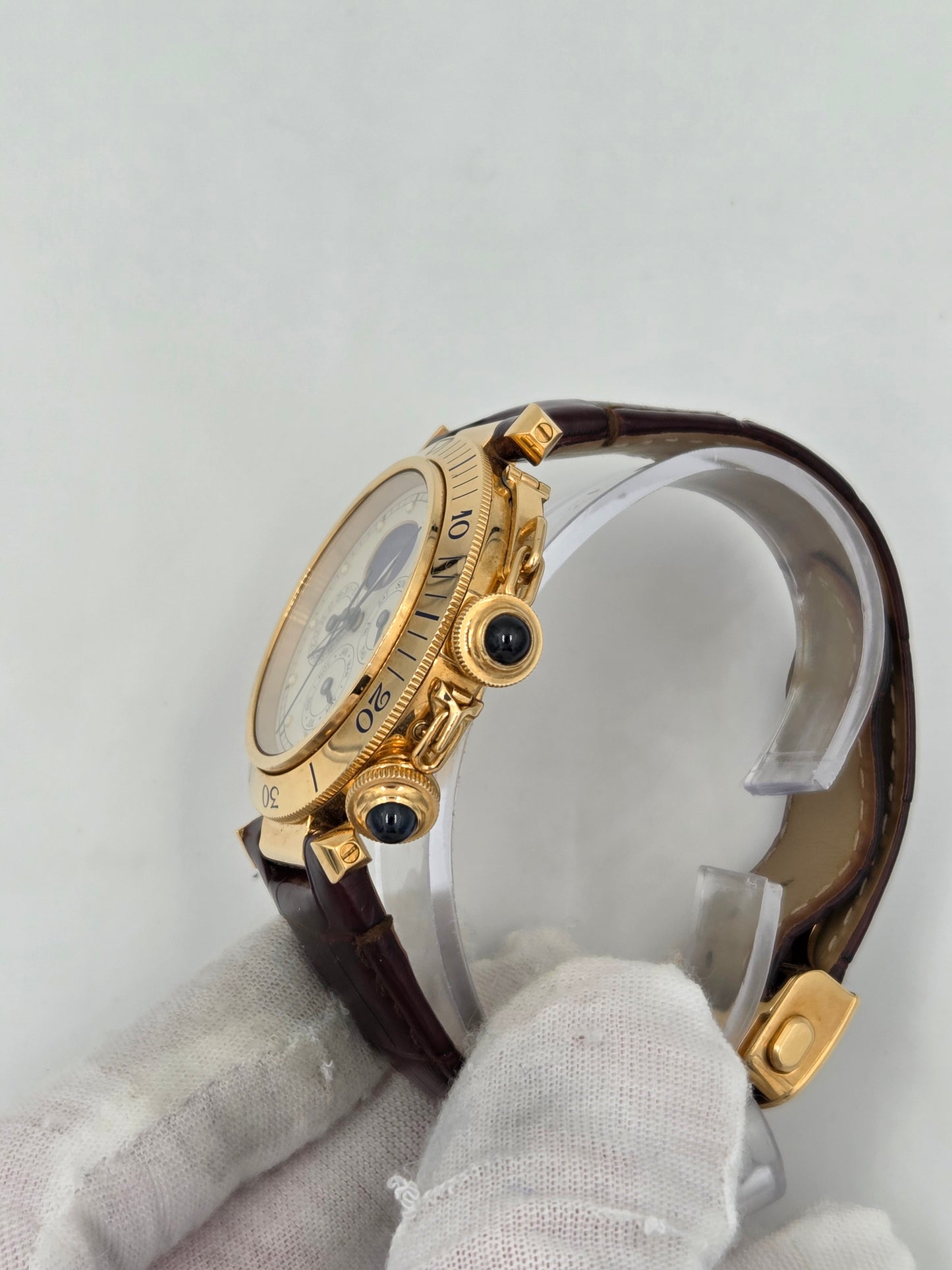 Cartier pasha limited to 100pieces triple calendar WGPA0022