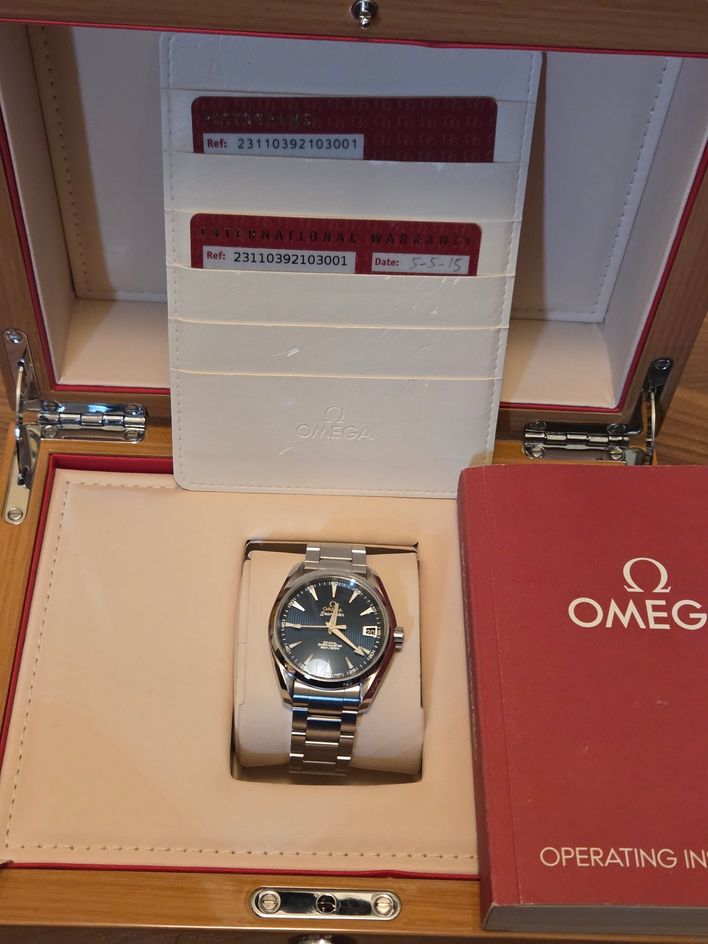 Omega aqua terra Skyfall 231.10.39.21.03.001