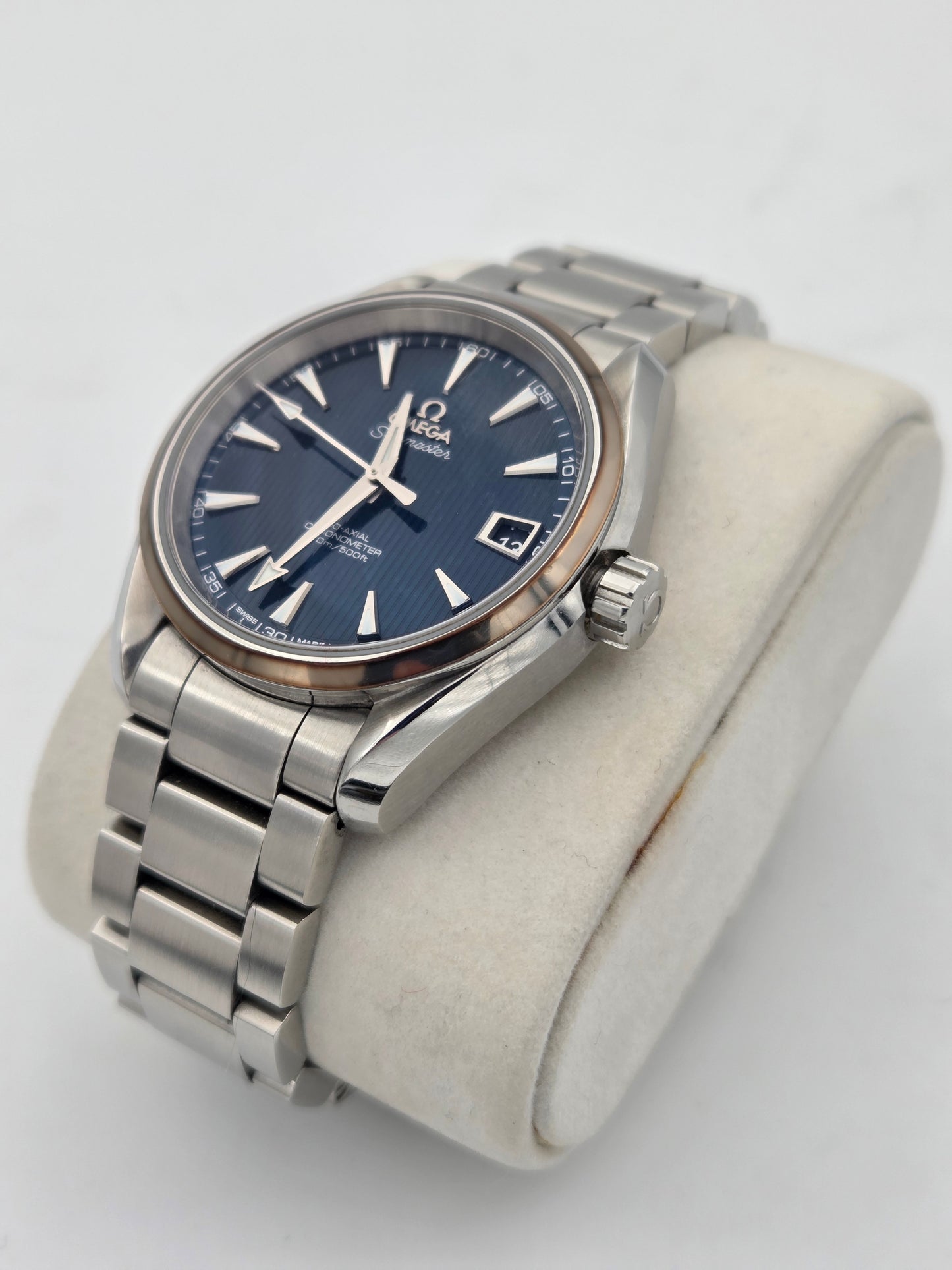 Omega aqua terra 39mm blue dial Skyfall James bond 231.10.39.21.03.001