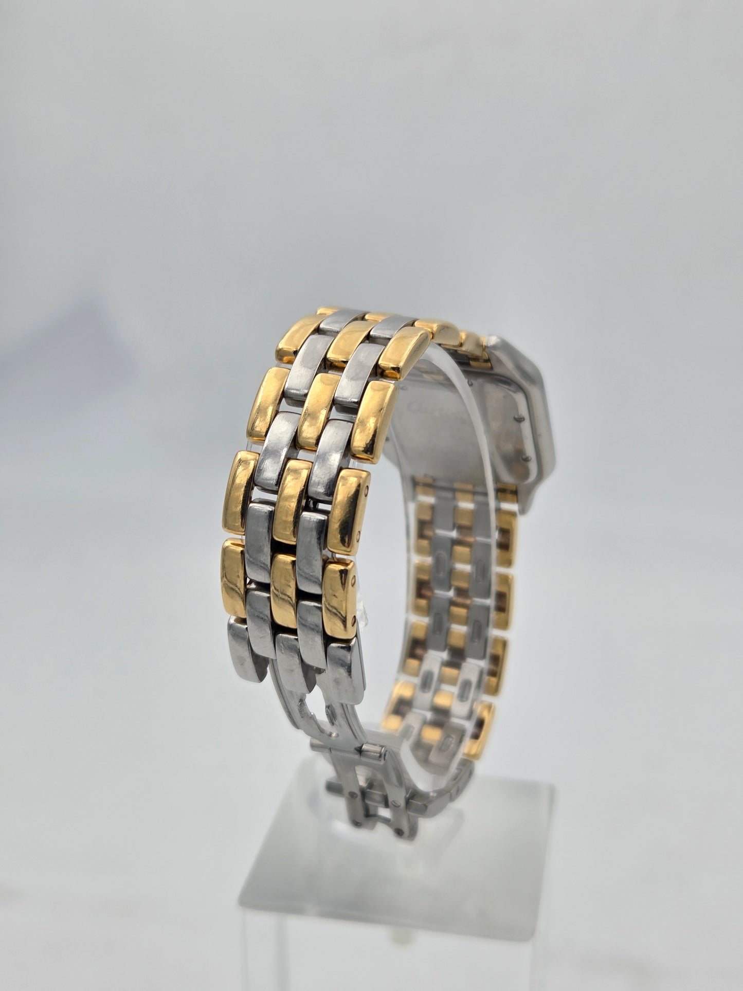 Cartier Panthère Medium 27mm, 3-Row Gold & Steel, Ref. 83949