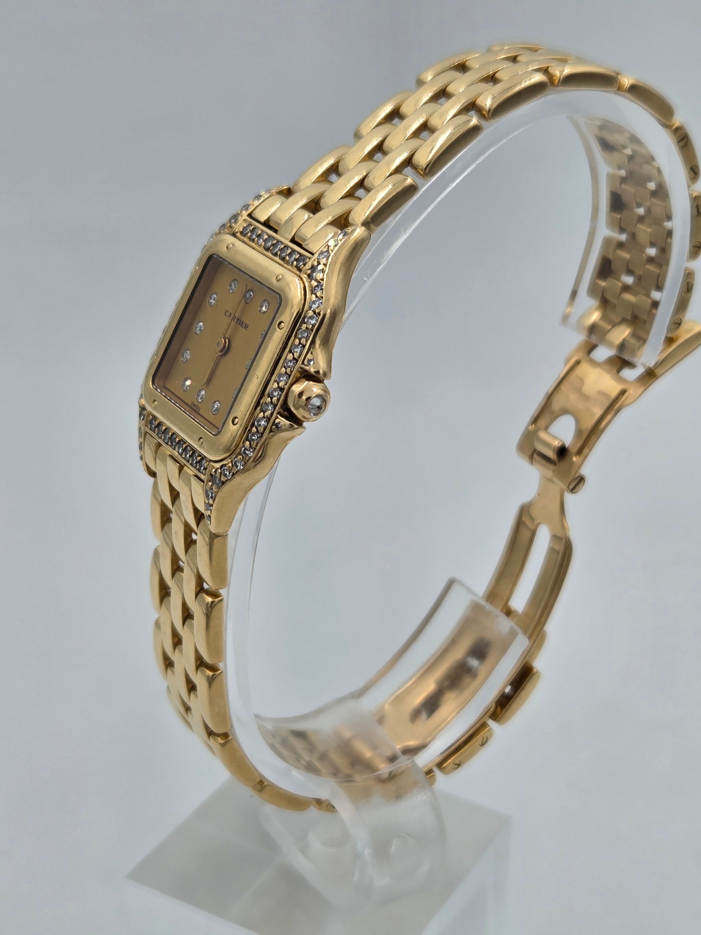 Cartier panthère small 18k gold full set ref 866919 8057915