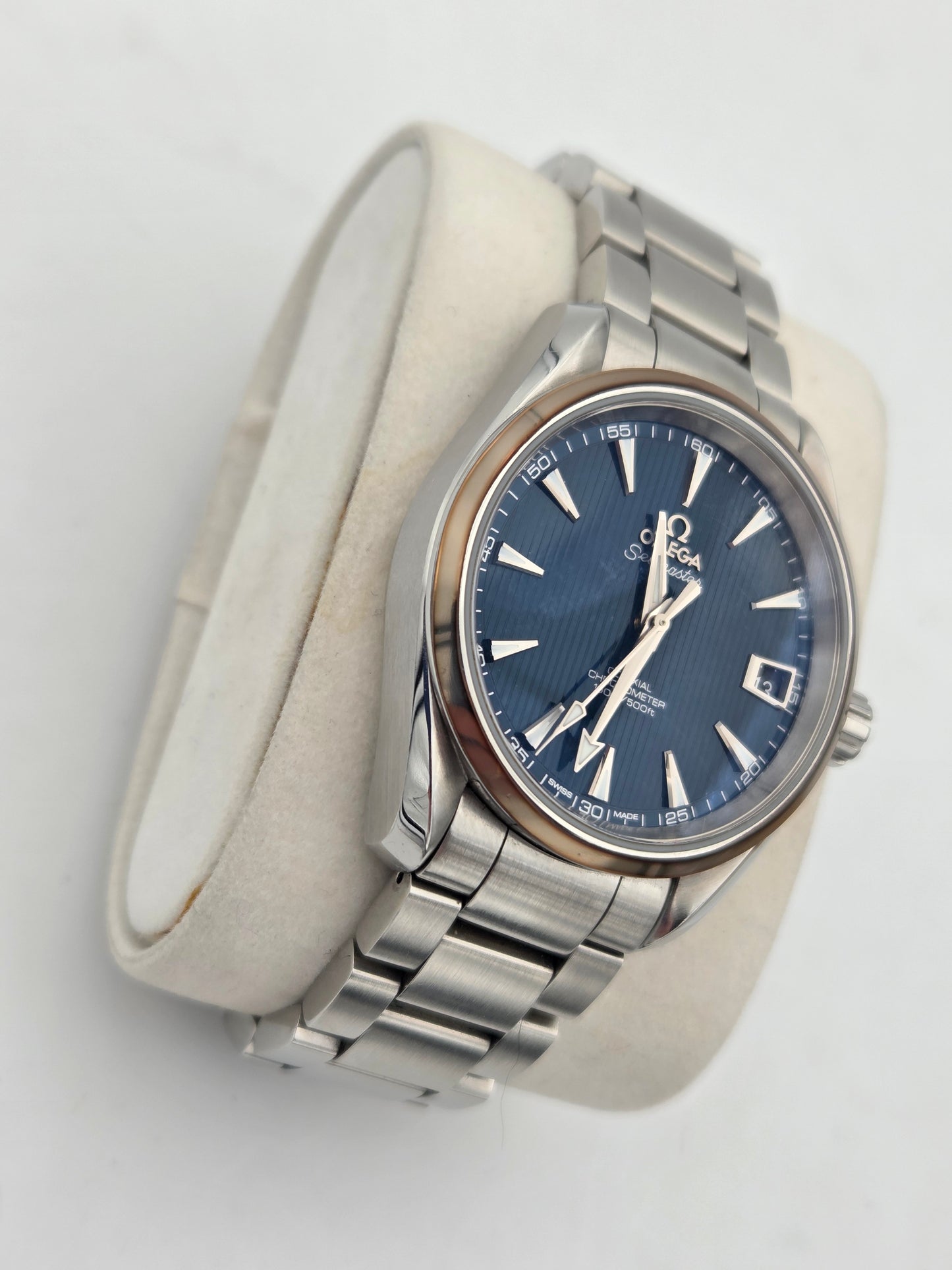 Omega aqua terra 39mm blue dial Skyfall James bond 231.10.39.21.03.001