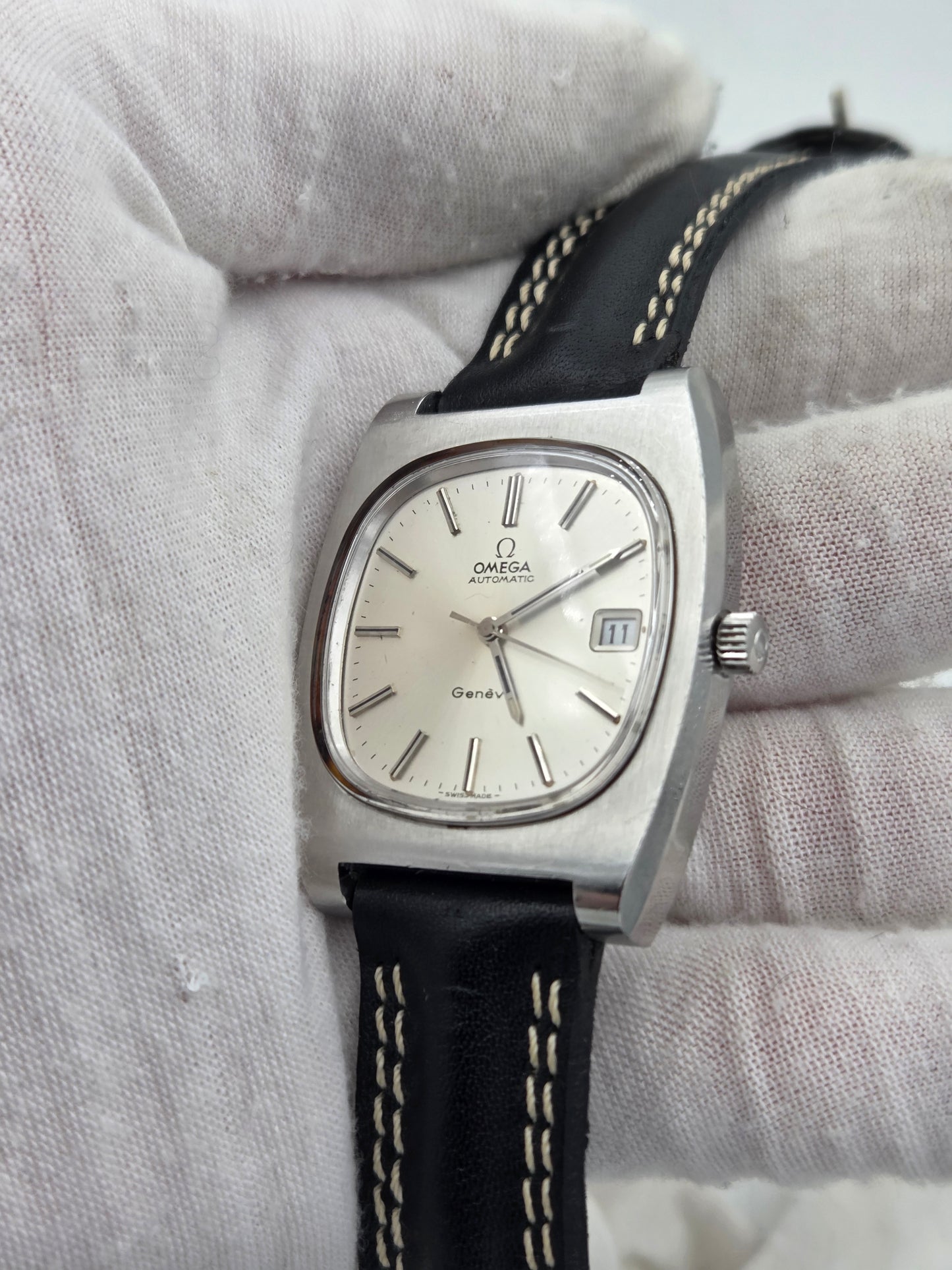 Omega Genève automatic TV ref 166.0190 quickset date