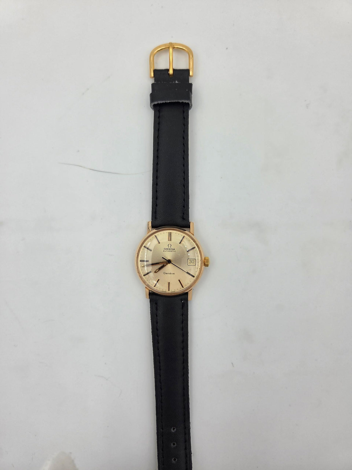 Omega Genève 18k gold , serviced, Genève automatic