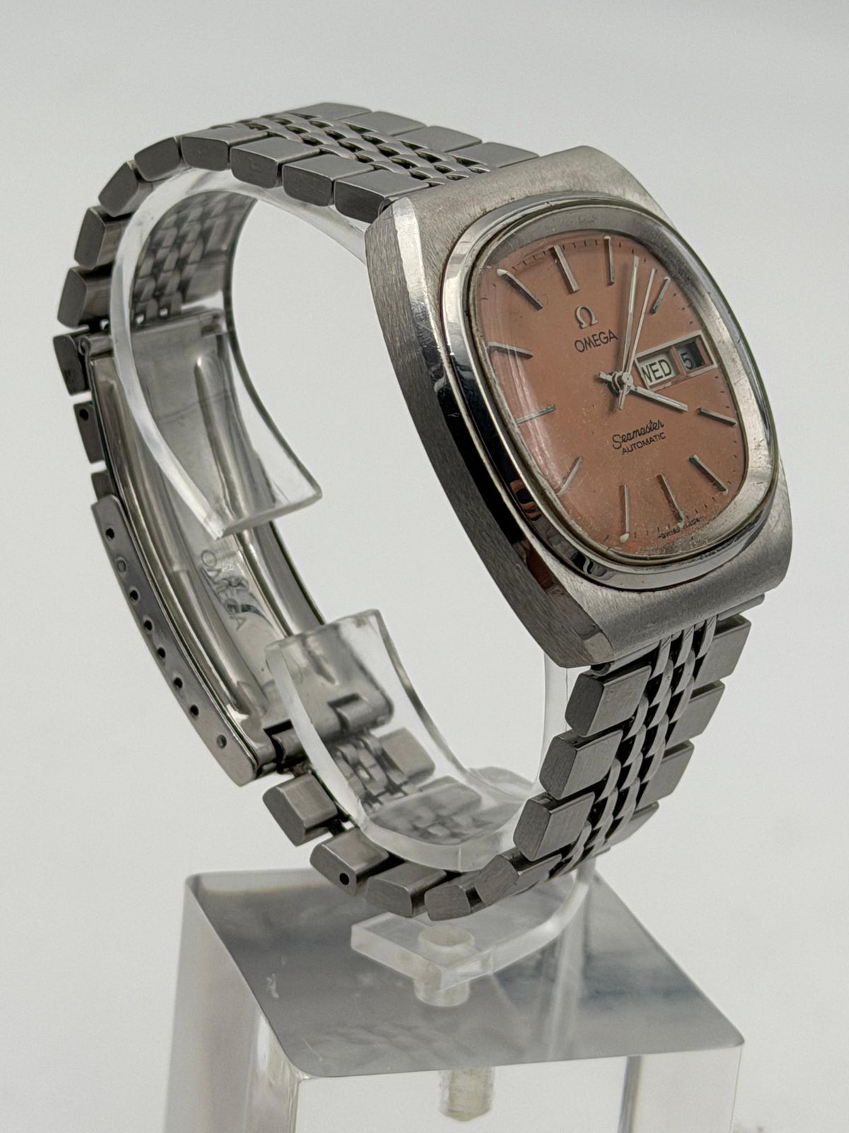 Omega Seamaster Automatic 166.0213-1 Salmon dial