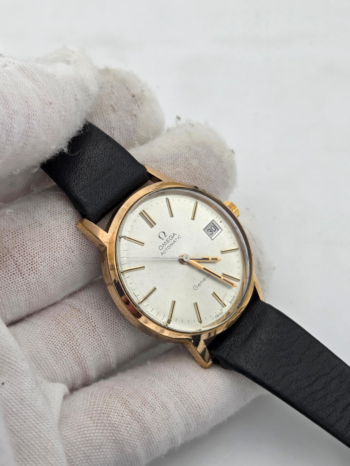 Omega Geneve Serviced gold plated (339)