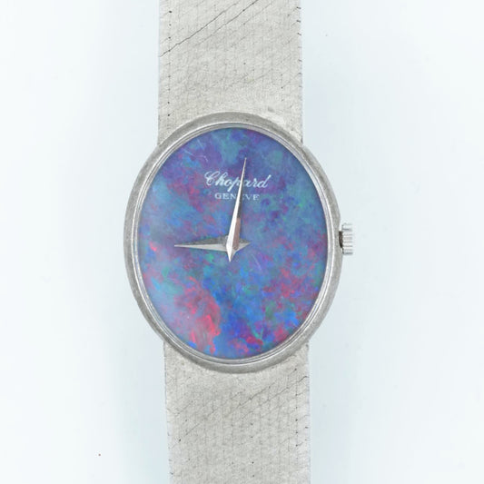 Chopard Vintage Dress Watch with Opal Dial in 18k White Gold Ref. 5029