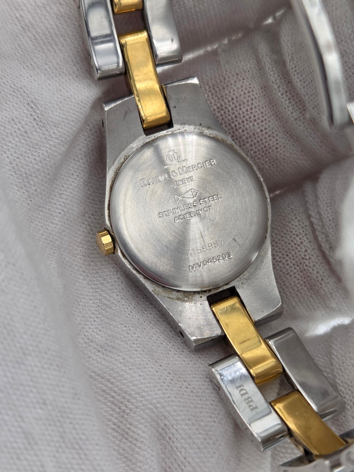 Baume & Mercier Linea Mother of pearl dial mop 22mm (371)