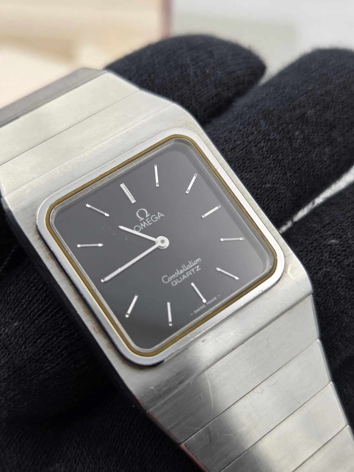 Omega Constellation Quartz integrated bracelet