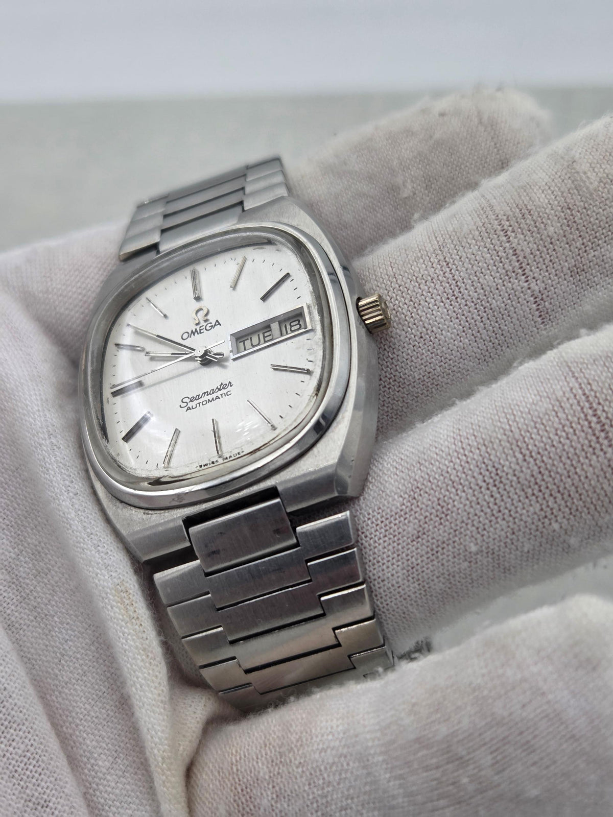 Omega Seamaster Serviced 1y warranty 166.0216