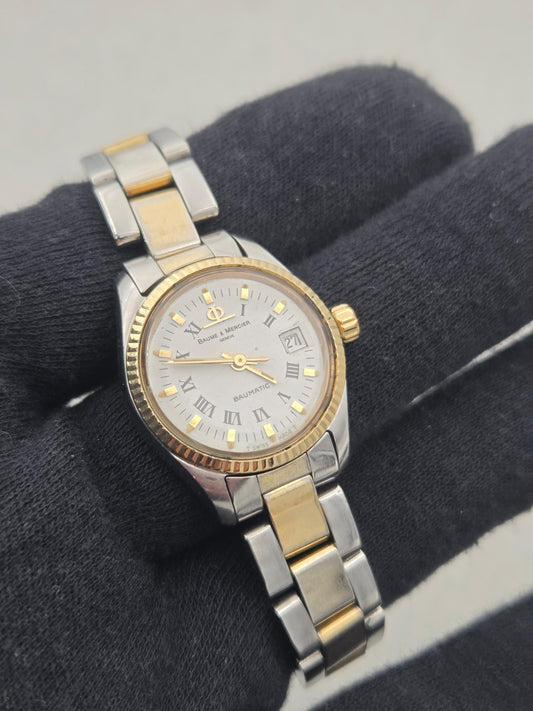Baume & Mercier Riviera Serviced Baumatic 26mm automatic similar to datejust