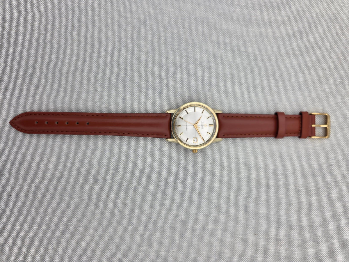 Omega Seamaster Automatic Serviced Cross hair gold cap